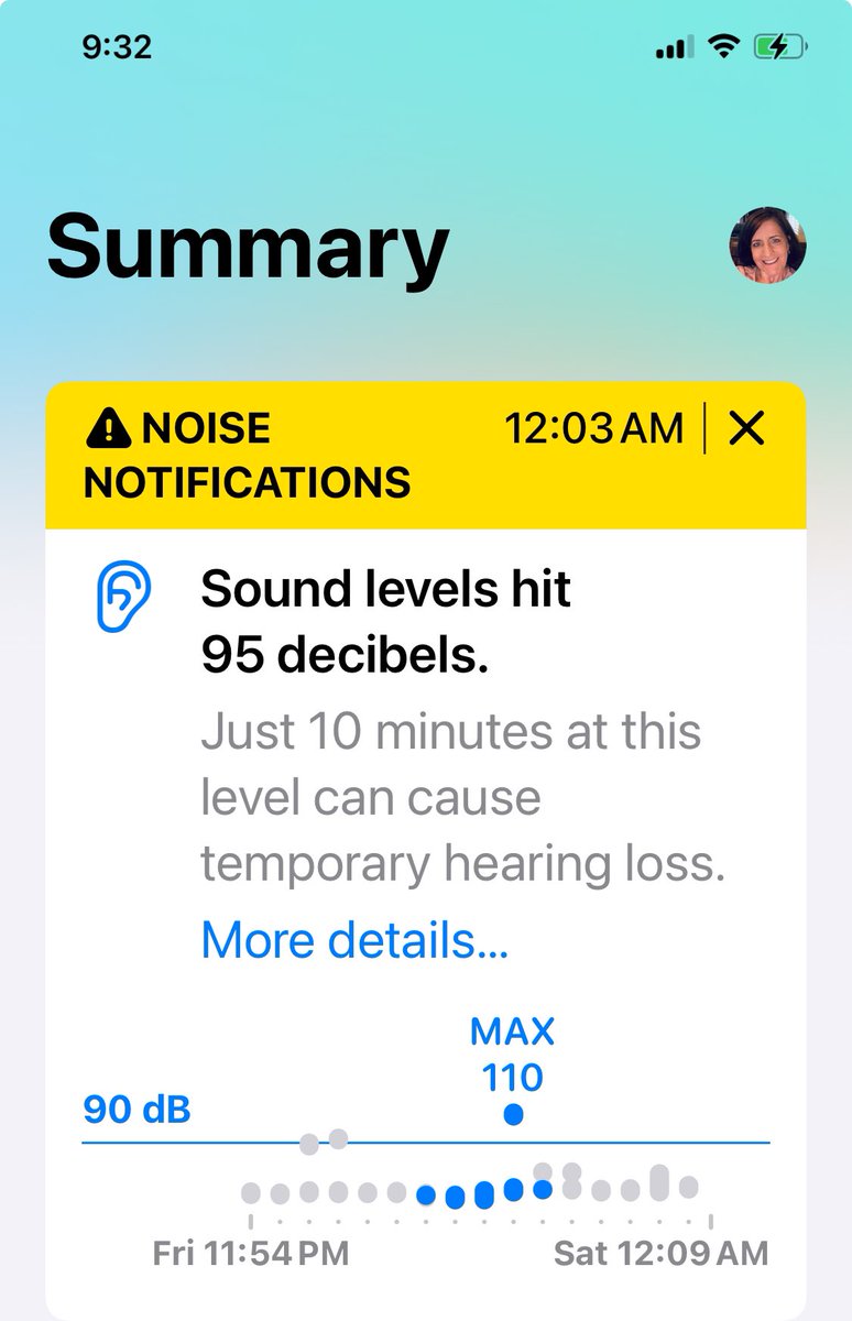 rjh423's tweet photo. @JacquiPearl5 Watched from my couch in the lucky sweatshirt. But apparently I was loud since I set off the noise alert on my Apple watch. https://t.co/9pMam0BClG