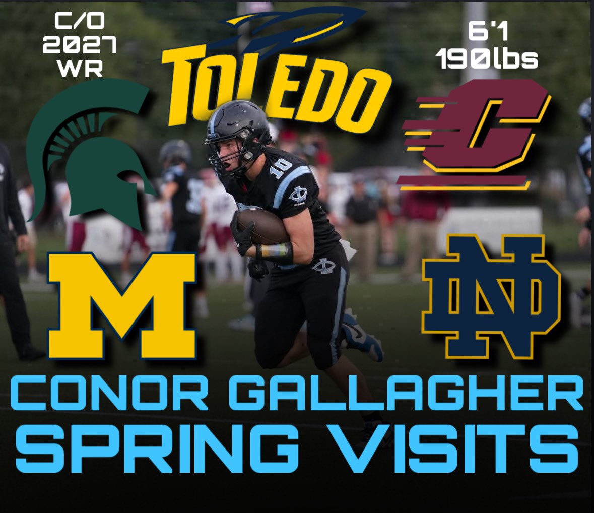 Conor Gallagher 2027 WR tweet media