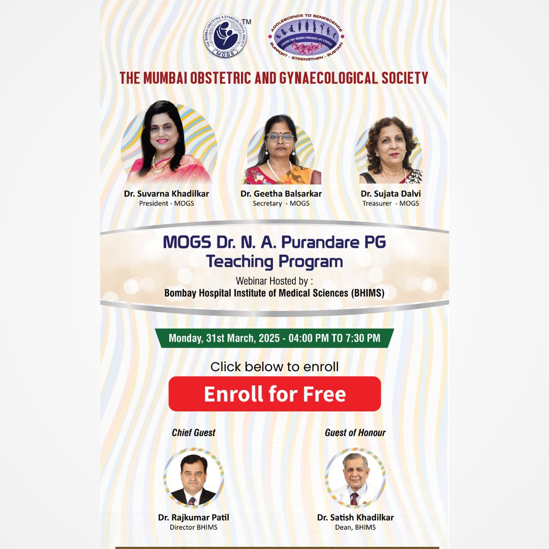 Mumbai Obstetric and Gynaecological Society tweet media