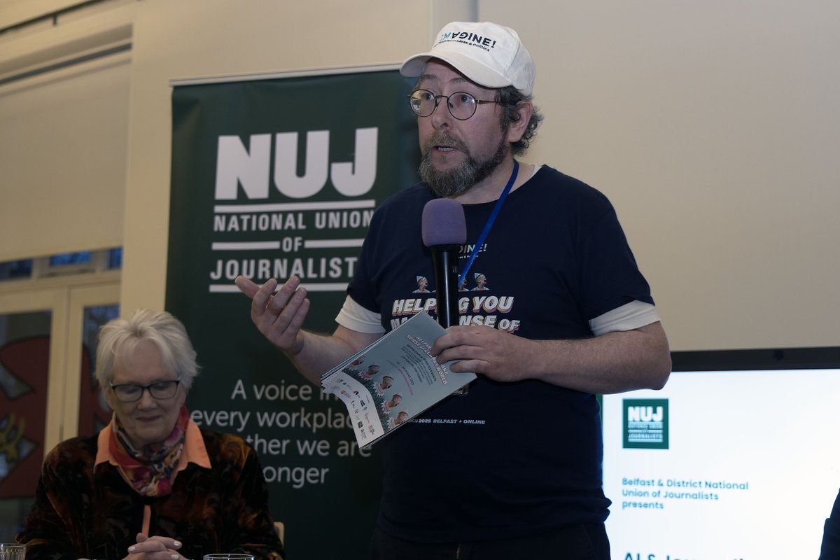 Kevin Cooper (@photolinepic) on Twitter photo Ciaran Hanna, Belfast and District NUJ Branch, opened The <a href="/NUJBelfast/">NUJ Belfast & District Branch</a> ‘Lyra McKee Symposium AI and Journalism – Threats or Opportunities?’ in Crescent Arts Centre as part of Imagine! Belfast Festival of Ideas & Politics 2025. <a href="/NIC_ICTU/">NIC ICTU</a> <a href="/BillofRightsNI/">Human Rights Consortium NI</a> <a href="/ImagineBelfast/">¡MAGINE!</a> <a href="/NIHRC/">Northern Ireland Human Rights Commission</a> Ciaran Hanna, Belfast and District NUJ Branch, opened The <a href="/NUJBelfast/">NUJ Belfast & District Branch</a> ‘Lyra McKee Symposium AI and Journalism – Threats or Opportunities?’ in Crescent Arts Centre as part of Imagine! Belfast Festival of Ideas & Politics 2025. <a href="/NIC_ICTU/">NIC ICTU</a> <a href="/BillofRightsNI/">Human Rights Consortium NI</a> <a href="/ImagineBelfast/">¡MAGINE!</a> <a href="/NIHRC/">Northern Ireland Human Rights Commission</a>