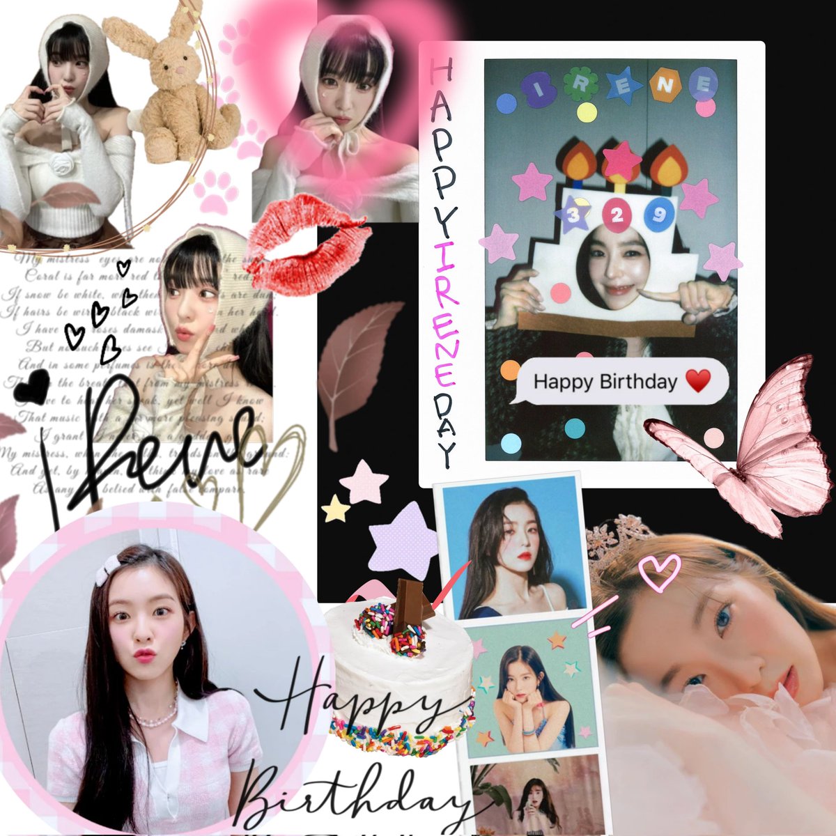 Happy birthday cantikku!❤️ 
Semoga sayangku semakin cantik dan sehat selalu, bahagia dan sayang aku selalu 🥰🥰
#ReigningIrene  #JOOHYlJNday