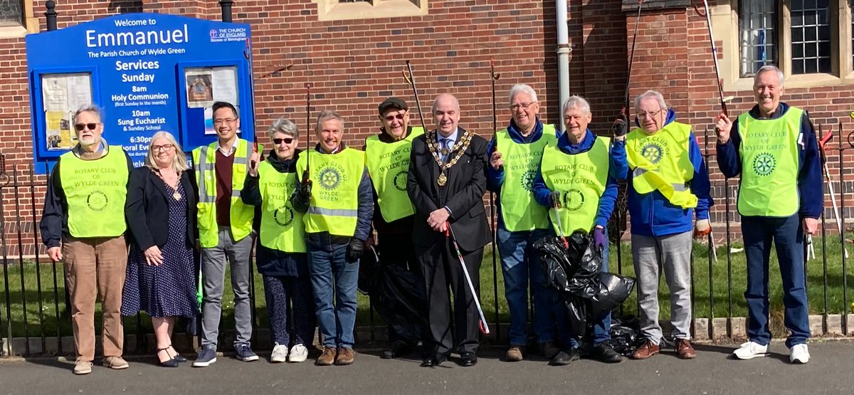 Rotary Wylde Green (@wyldegrnrotary) on Twitter photo GREAT BRITISH SPRING CLEAN Keen litter pickers throughout the year, Wylde Green Rotarians were eager to show their support. Delighted to be joined by <a href="/Mayor_RoyalSC/">SuttonColdfieldMayor</a> and the Mayoress and <a href="/cllralexyip/">Cllr. Alex Yip</a> keepbritaintidy.org/home @Mayor_RoyalS GREAT BRITISH SPRING CLEAN Keen litter pickers throughout the year, Wylde Green Rotarians were eager to show their support. Delighted to be joined by <a href="/Mayor_RoyalSC/">SuttonColdfieldMayor</a> and the Mayoress and <a href="/cllralexyip/">Cllr. Alex Yip</a> keepbritaintidy.org/home @Mayor_RoyalS