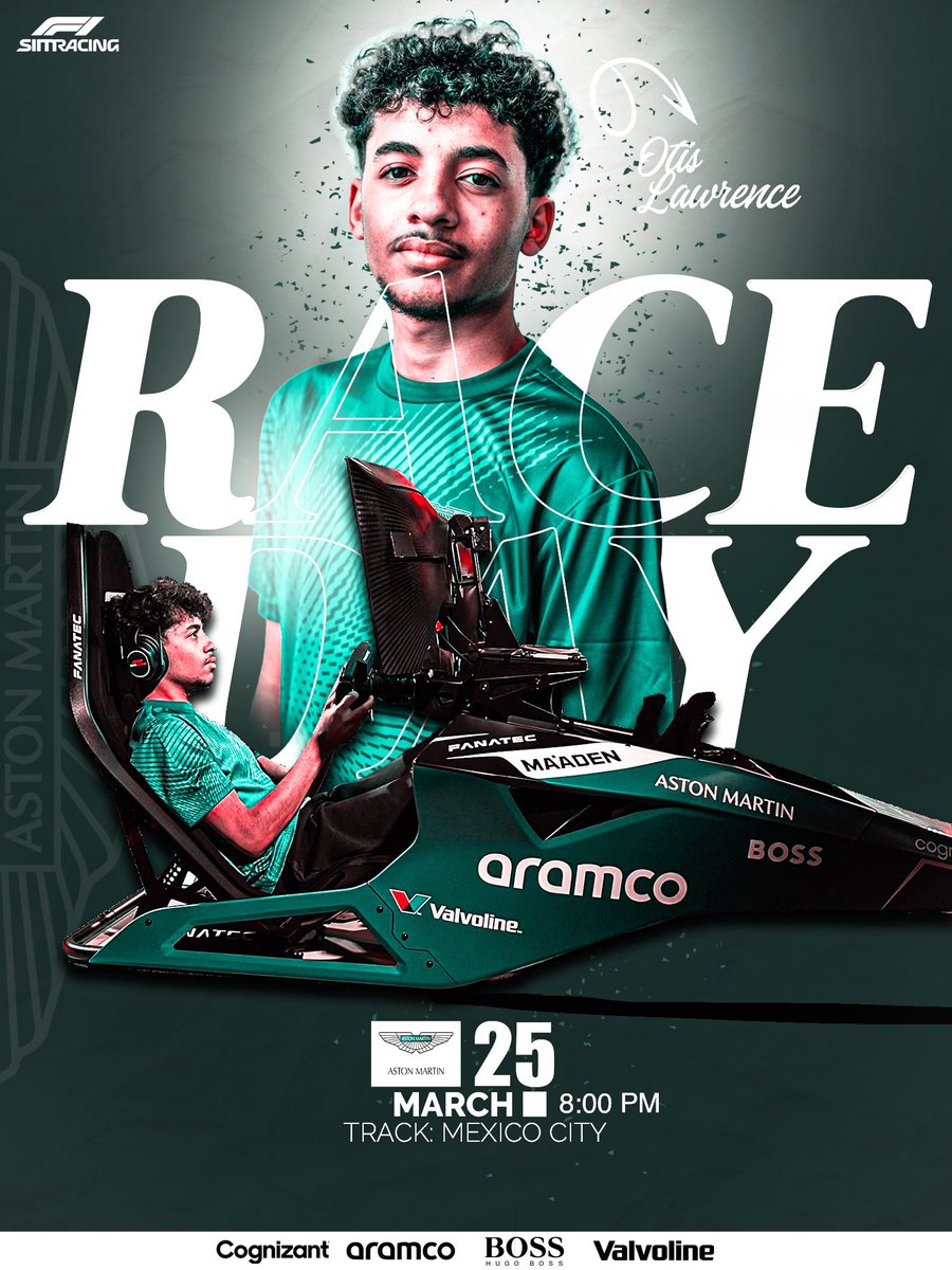 Finley Smith (@finley_visuals) on Twitter photo FAN ART WORK π€©
-
Decided ahead of the F1 Sim Racing Event to design a poster for my favourite and the best driver on the gridβ¦. Otis Lawrence
-
What do you all think? π
-
<a href="/PivotMediaGG/">Pivot Media</a> <a href="/FRA_ELITE45/">Otis Lawrence</a> FAN ART WORK π€©
-
Decided ahead of the F1 Sim Racing Event to design a poster for my favourite and the best driver on the gridβ¦. Otis Lawrence
-
What do you all think? π
-
<a href="/PivotMediaGG/">Pivot Media</a> <a href="/FRA_ELITE45/">Otis Lawrence</a>