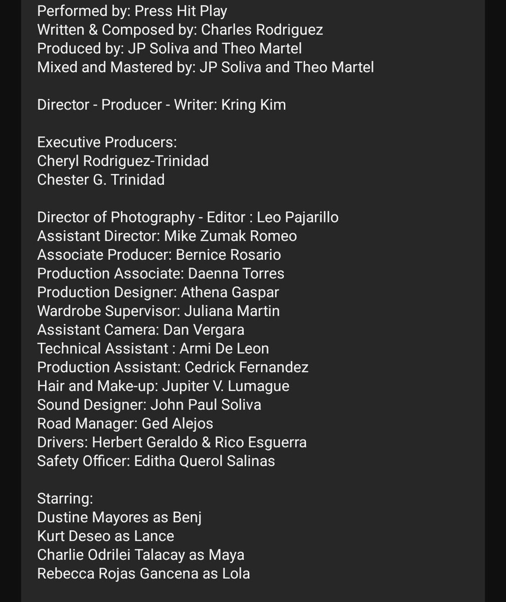 SaveMeSEV's tweet photo. Again, congratulations, @PressHitPlay! This one is on another level of your musical artistry. Congrats to you and everyone behind this beautiful music and film.

🔗 https://t.co/EVTgADKVHJ

PANSAMANTALA MUSIC FILM 
@presshitplay #PRESS_HIT_PLAY
#PHP_Pansamantala https://t.co/SQwkI3YnRH