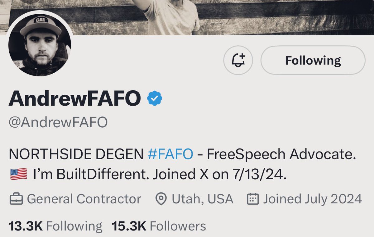 PinoAmericano's tweet image. Andrew is MAGA from Utah. He’s a great friend and supports so many others. He’s always engaging and he’s truly great. Please add him today! 

@AndrewFAFO 

Thank you. 🇺🇸