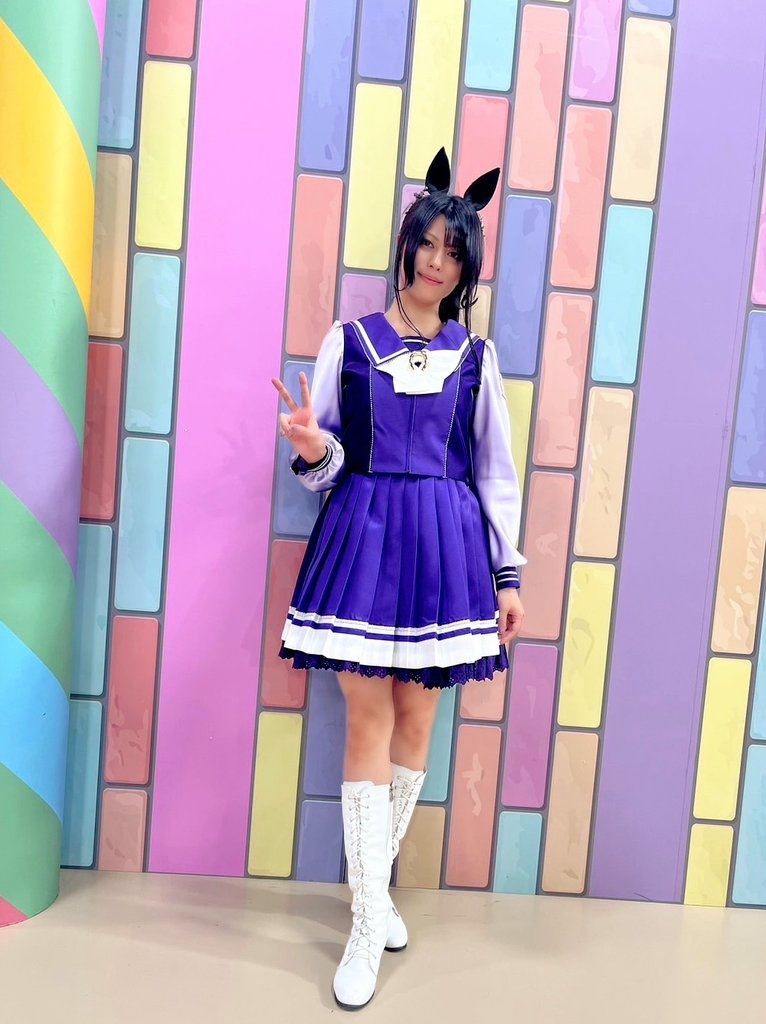 春川芽生】 #ぱかライブTV Vol.51にシンボリクリスエス役として完走