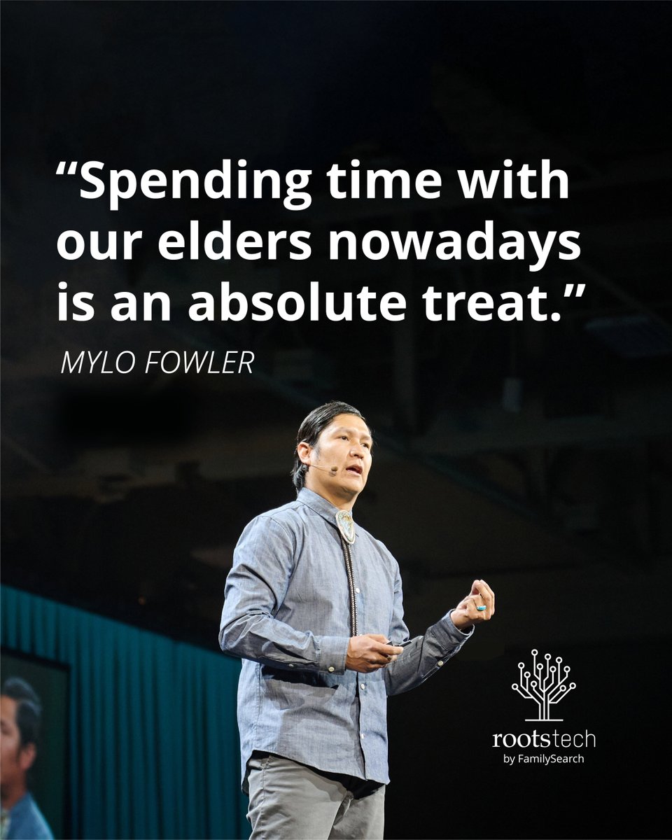 Mylo’s stories of heritage during the Impact Forum are a must-watch! ✨ He shared how his grandmother has reached her 102nd winter and the incredible wisdom and knowledge she has passed down through generations.

Click the link—familysearch.org/en/rootstech/s…
