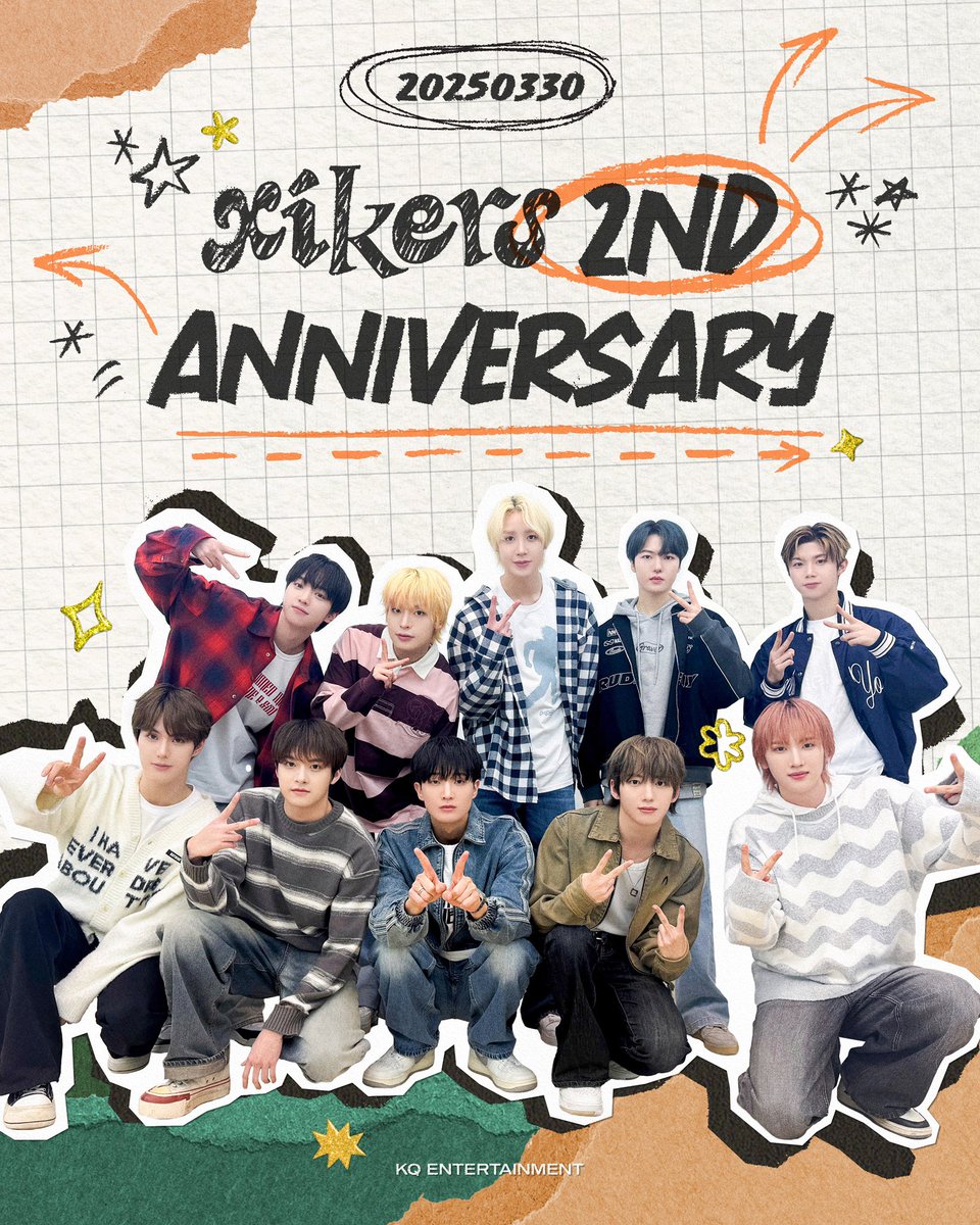 [🎂] xikers Debut 2nd Anniversary​

​🎊싸이커스의 데뷔 2주년을 축하합니다🎊​

#xikers_2nd_Anniversary #xikers #싸이커스