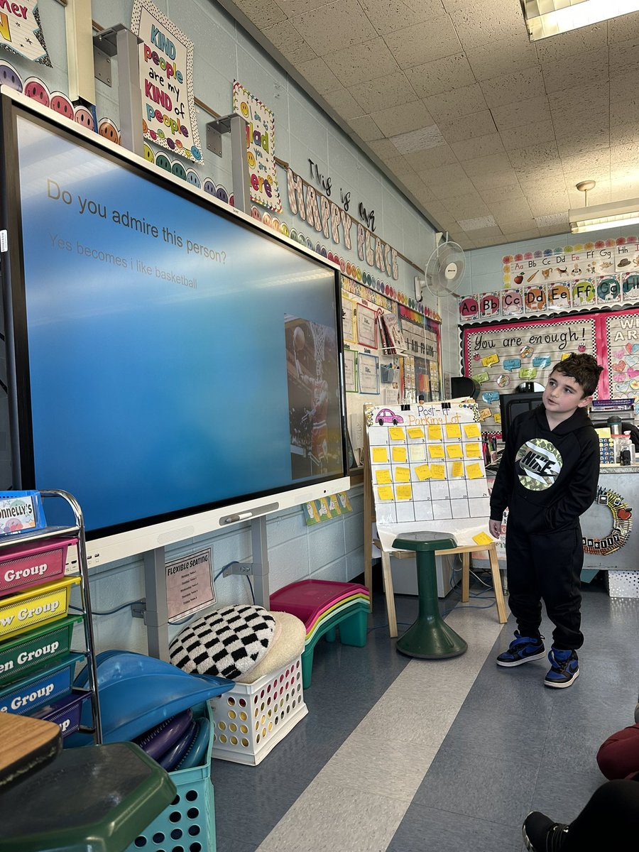 Today, students presented their Biography Research Projects to their class! <a href="/MissRinck/">Ms. Rinck</a>