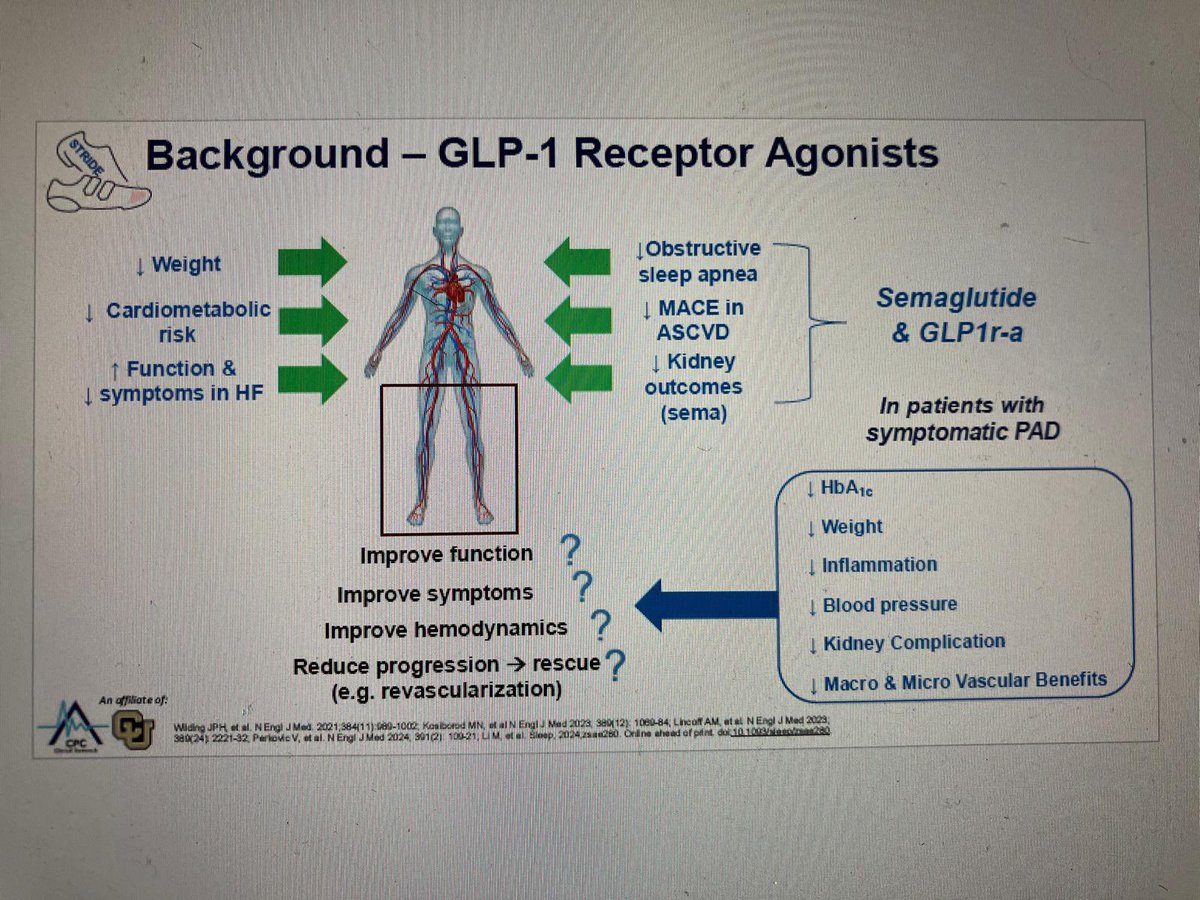 SABOURETCardio's tweet photo. #GLP1RA #PAD #ACC25 https://t.co/jLUK5bCdRU