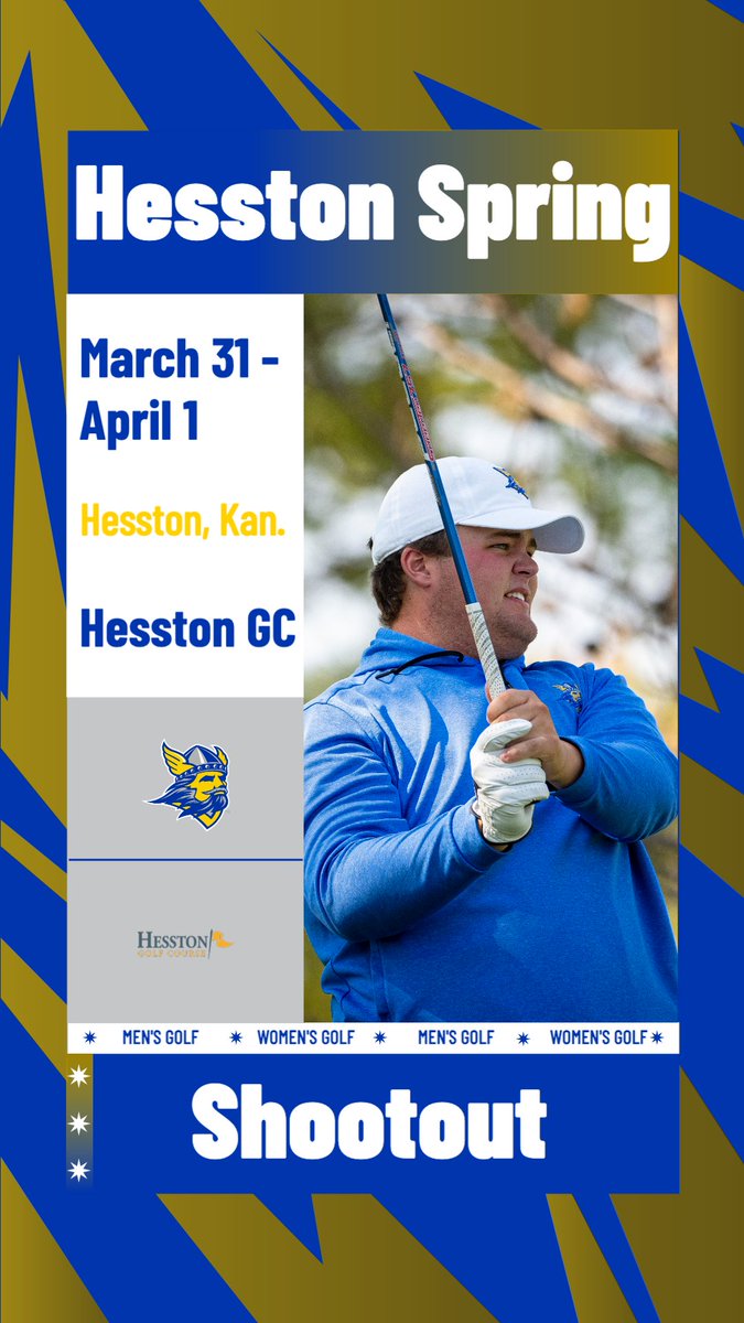 The Men &amp; Women are in action this week at the Hesston Spring Shootout hosted by Tabor College! Delayed start to 10 AM due to cold temperatures. Hope to warm up by lighting up the scorecard!

Men's Leaderboard: scoreboard.clippd.com/tournaments/23…

Women's Leaderboard: scoreboard.clippd.com/tournaments/23…