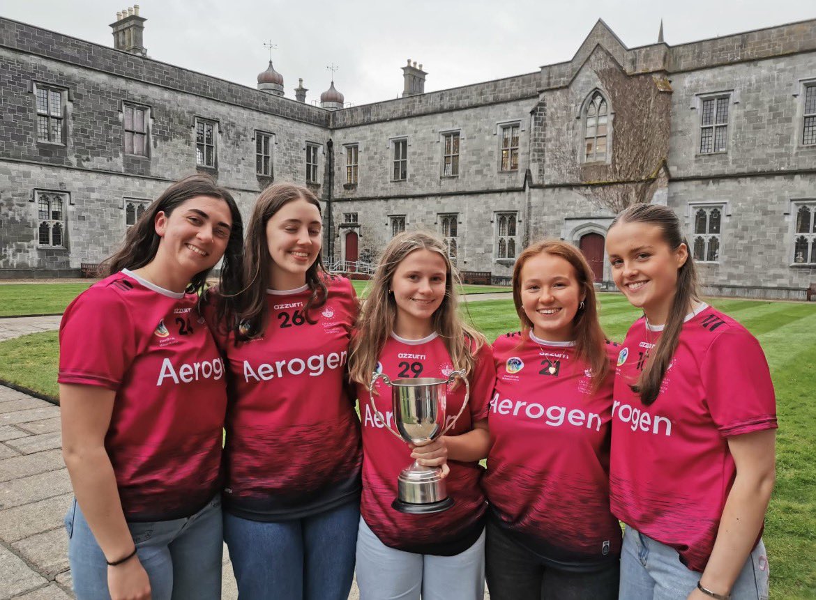 University of Galway Camogie (@camogie_og) on Twitter photo We are very proud to have girls representing a wide range of counties on the Uí Mhaolagáin team 🤝
Congratulations to the girls & management on their success this year 🇱🇻🏆
<a href="/Aerogen/">Aerogen</a> <a href="/unigalwaysport/">University of Galway Sport</a> <a href="/UNIGAL1/">University of Galway GAA</a> <a href="/GalwayCamogie96/">Official Galway Camogie</a> <a href="/o_feargal/">Feargal O'Callaghan MBA</a> <a href="/DeasunO/">Des Ryan</a> We are very proud to have girls representing a wide range of counties on the Uí Mhaolagáin team 🤝
Congratulations to the girls & management on their success this year 🇱🇻🏆
<a href="/Aerogen/">Aerogen</a> <a href="/unigalwaysport/">University of Galway Sport</a> <a href="/UNIGAL1/">University of Galway GAA</a> <a href="/GalwayCamogie96/">Official Galway Camogie</a> <a href="/o_feargal/">Feargal O'Callaghan MBA</a> <a href="/DeasunO/">Des Ryan</a>