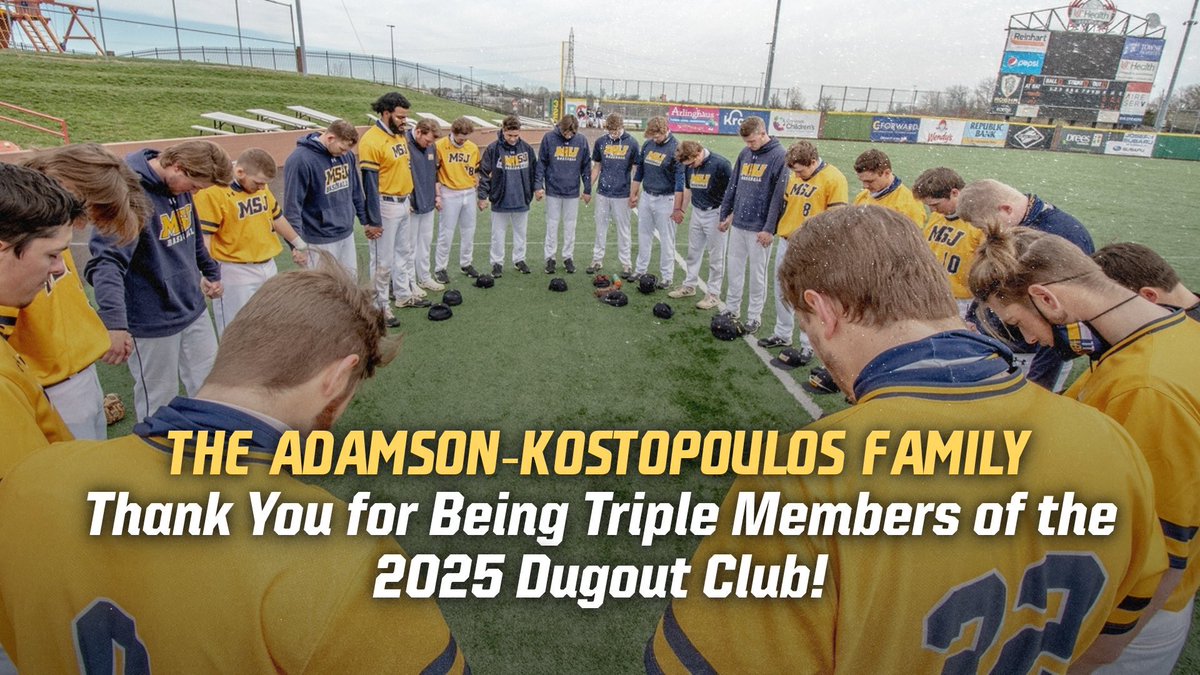 Taking a moment to recognize the support of our Dugout Club Members: