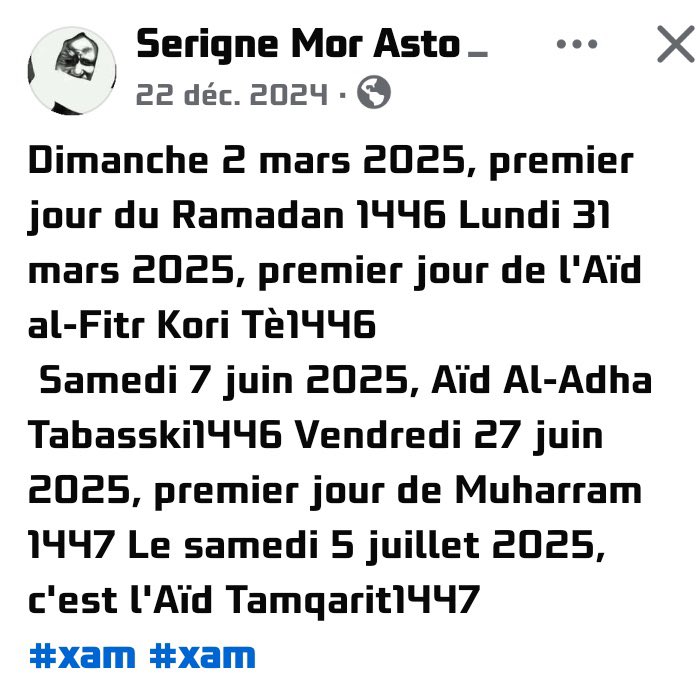 SalifBA19's tweet image. #xam #xam