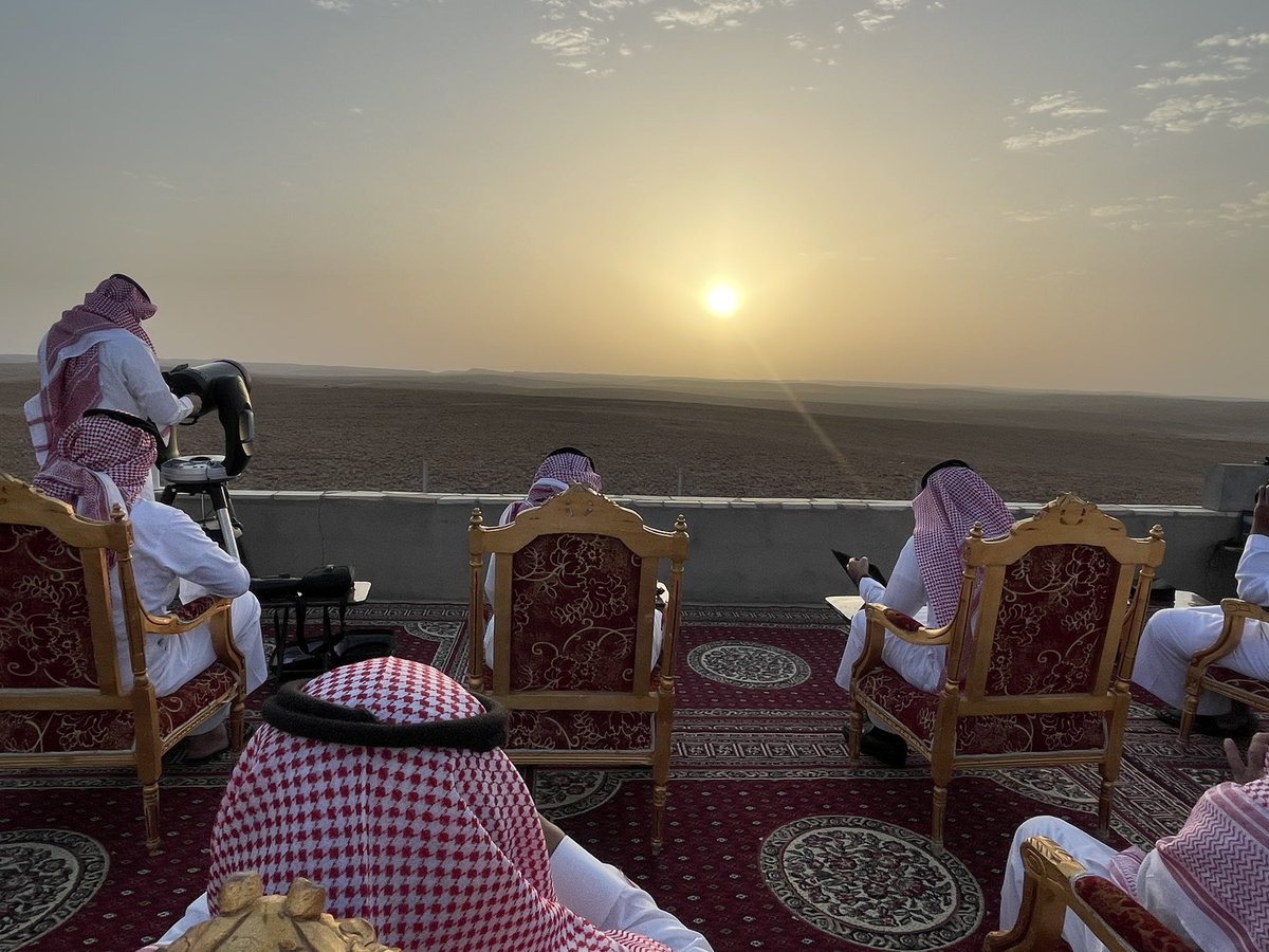 nbstv's tweet photo. BREAKING: The crescent moon has been sighted in Saudi Arabia, marking the arrival of #EidAlFitr on Sunday, March 30, 2025.

#NBSUpdates https://t.co/U7ppw7Gpkz
