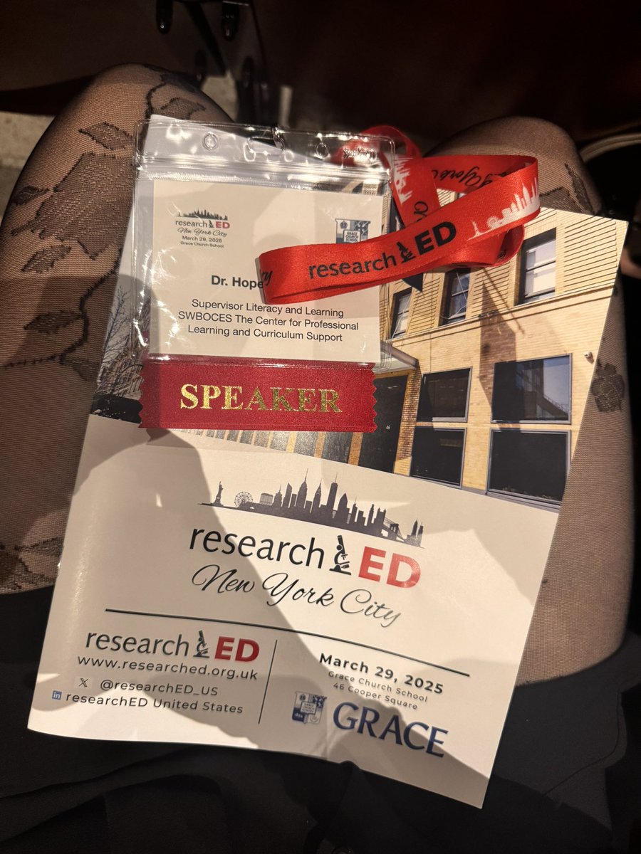 A scholarly Saturday as a learner and speaker at my first <a href="/researchED_US/">researchED US</a> #NYC