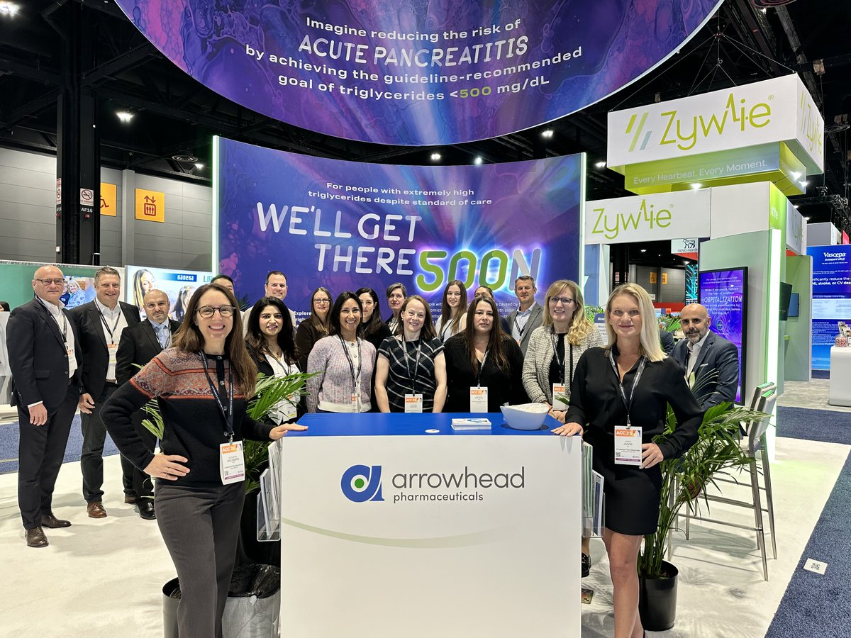 ArrowheadPharma (@arrowheadpharma) on Twitter photo At #ACC.25 with <a href="/ACCinTouch/">American College of Cardiology</a>, exploring the potential of #RNAi therapies in treating #CardiometabolicDisease. Stop by booth 3401 to learn more! #HeartHealth #Cardiology #Cardiovascular At #ACC.25 with <a href="/ACCinTouch/">American College of Cardiology</a>, exploring the potential of #RNAi therapies in treating #CardiometabolicDisease. Stop by booth 3401 to learn more! #HeartHealth #Cardiology #Cardiovascular