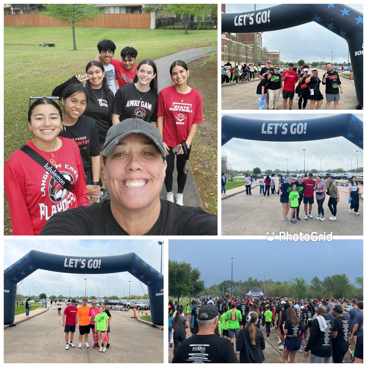 Lobos representing at <a href="/CyFairISD/">Cypress-Fairbanks ISD</a> Supt. Fun Run!!! Let’s Goooooo. Looooobboooosss!!! #bettertogether #powerofthepack #LOBONATION #cfisdspirit <a href="/langhamcreekhs/">Langham Creek High</a> <a href="/LanghamWbb/">LanghamWBB</a> <a href="/lchsabc/">LC Athletic Boosters</a>