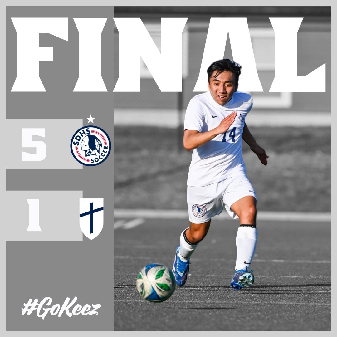 Great way to finish out the Smoky Mountain Cup! The Cherokees find the win over a talented Pope John Paul team! #GoKeez

⚽️⚽️ Jude Straussfogel
⚽️ Finn Straussfogel
⚽️ Roger Cruz
⚽️ Karl Henkenjohann

Assists by:
Brody Bean
Landon Walker
Isaiah Mitchell