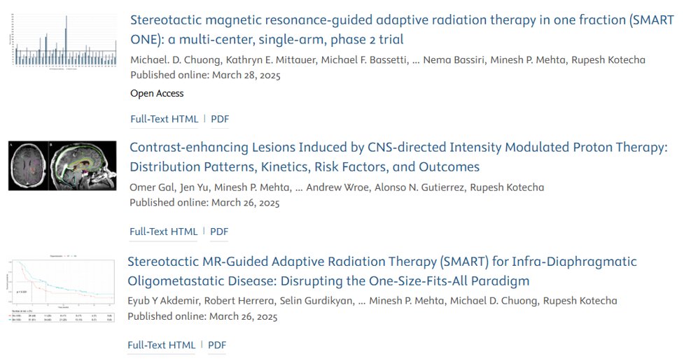 Rupesh Kotecha (@rrkotecha) on Twitter photo 📢Very proud of our recent publications from <a href="/MiamiCancerInst/">Miami Cancer Institute Research</a> ...results of SMART ONE, proton RICE categorization, and SBRT for infra-diaphragmatic oligomets with MRgRT...something for everyone, check it out now online at <a href="/IJROBP/">IJROBP - The Red Journal</a>! <a href="/MikeChuongMD/">Michael Chuong</a> 📢Very proud of our recent publications from <a href="/MiamiCancerInst/">Miami Cancer Institute Research</a> ...results of SMART ONE, proton RICE categorization, and SBRT for infra-diaphragmatic oligomets with MRgRT...something for everyone, check it out now online at <a href="/IJROBP/">IJROBP - The Red Journal</a>! <a href="/MikeChuongMD/">Michael Chuong</a>