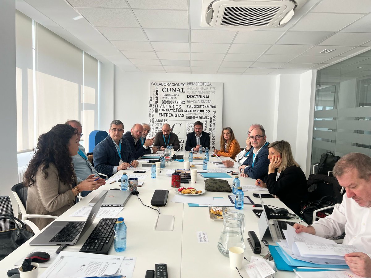 Una mañana intensa de trabajo…en breve iniciamos Asamblea general ordinaria