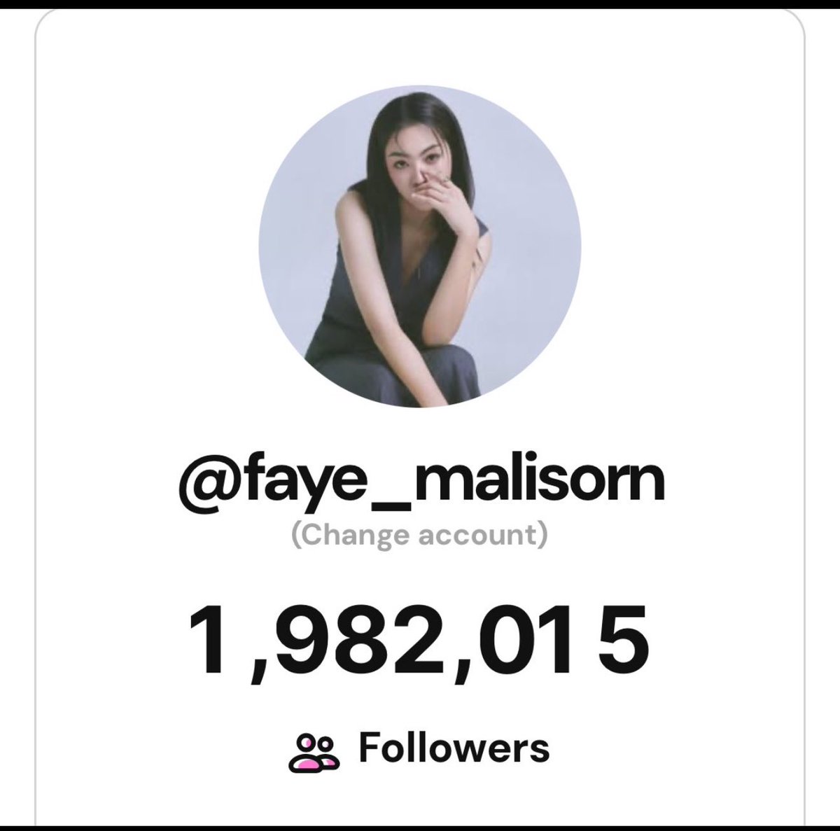 edrachel07's tweet photo. EVERYONE‼️  lets make  2M  followers for Faye’s IG and also in TT account!!!

#FayePeraya https://t.co/YkD9Efm8t4