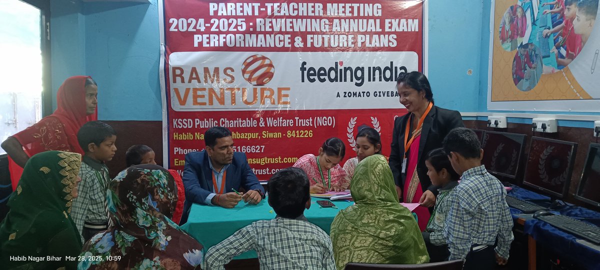 📢 KSSD Trust held a Parent-Teacher Meeting to review exam results &amp; discuss the new academic year. Together, we shape a brighter future! 📚✨ #KSSDTrust4o