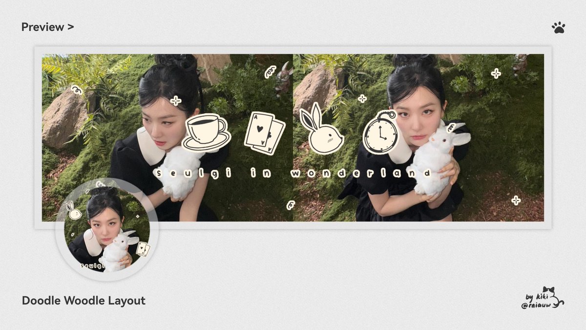 Any interaction will be appreciated!

Miauw 🐾
Kiki mau adain GA untuk 2 katalog ini, syaratnya

- repost ini dan layout yang dimau
- follow kiki

Yuk ikutan!

#zonauang #zonaba