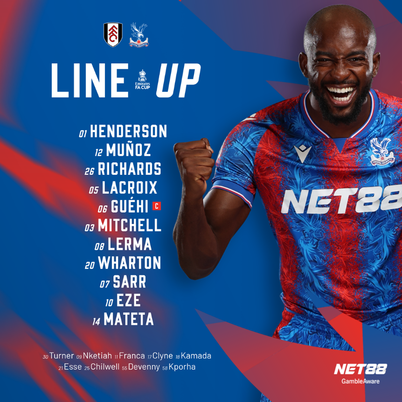 CPFC's tweet photo. The Palace.

#CPFC