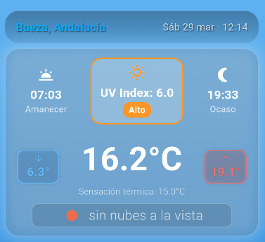 tumeteo's tweet photo. Subiendo la temperatura en Baeza, Jaén.
Subiendo la temperatura en @tumeteo v3

Consigue la app aquí: https://t.co/QUOkzUSLLN https://t.co/z7GhAjJ7Hj