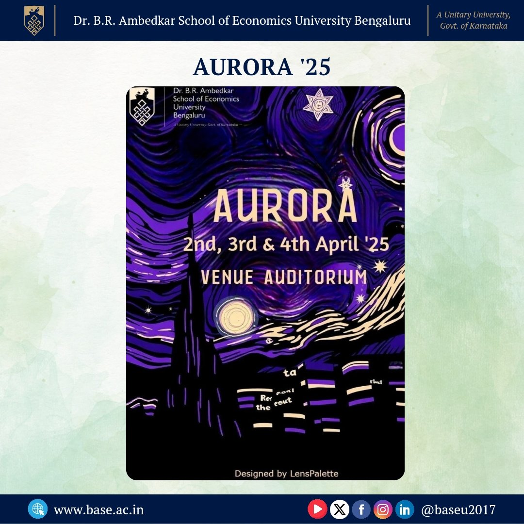 Dr. B R Ambedkar School of Economics University tweet media