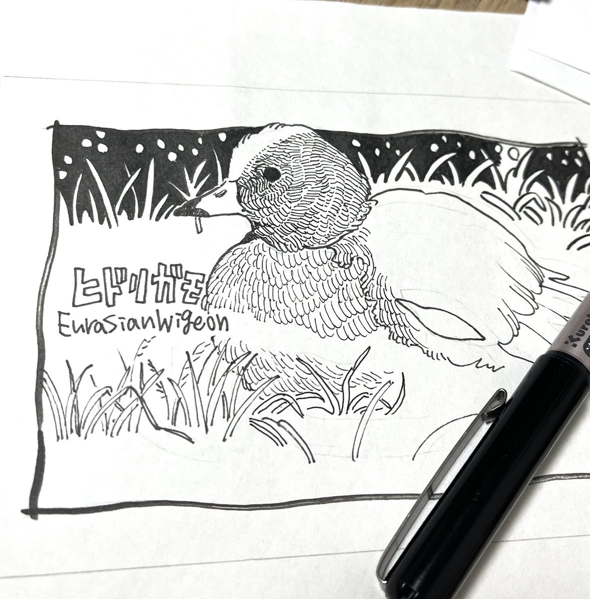 お世話になったひとたちに描いてる 