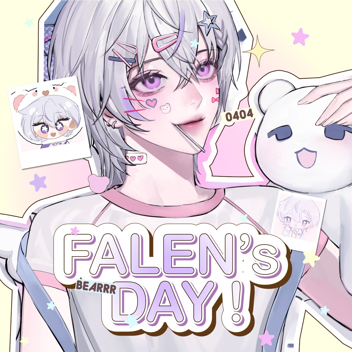 ♡ FALEN's Birthday 04 APR 2025 ♡ 🐻‍❄️
เปิดรับคำอวยพรจำนวนมากที่นี่ 👇🏻👇🏻

>> forms.gle/rQHzs3fV5d2MDV…

มาร่วมฉลองวันคล้ายเกิดปีแรกที่ได้อยู่กับทุกคนแบบพร้อมหน้าพร้อมตากันน้า ! 
♡โดยทุกคำอวยพรจะถูกเปิดอ่านในไลฟ์ วันศุกร์ที่ 4 เมษายน 2025 เวลา 21:00 น.
#FALENCVCDAY #VTUBERth