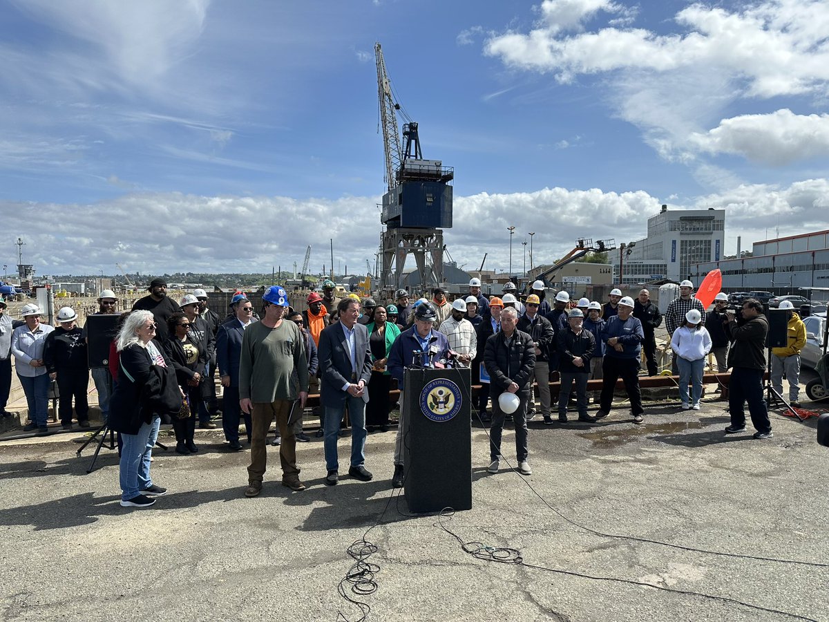 We once used to build 1,000 ships in this dock during WWII. 

Now with <a href="/IAM_Union/">IAM Union</a> support, we can return Mare Island and American shipyards to their past glory. Bringing jobs and prosperity.
 
We can do it together and we will.