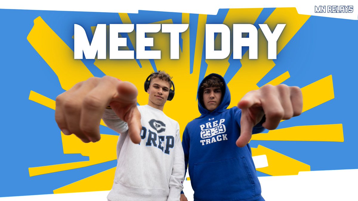 The team gets back to work today at the Millard North Relays. Field and running events start at 10 AM. Go Jays!