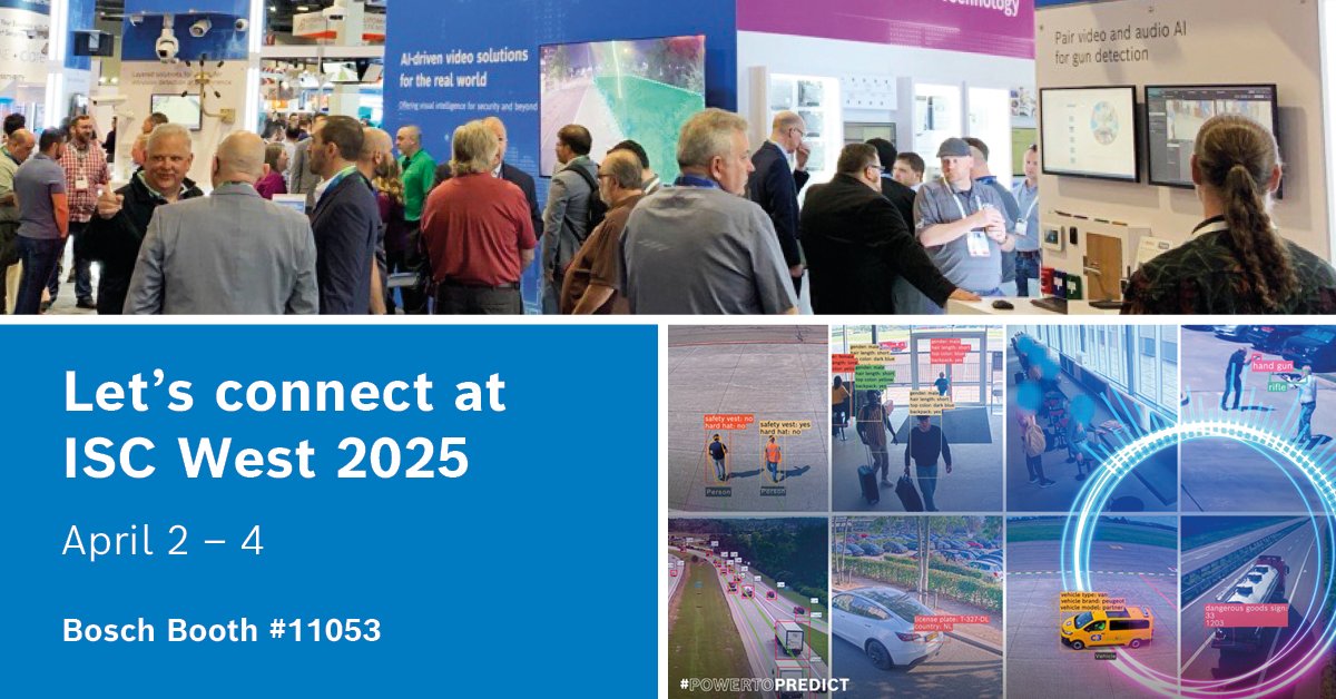 Imagine identifying and responding to risks before they escalate. With our AI-driven early detection capabilities, security operators can proactively mitigate adverse situations. Visit us April 2-4 at ISC West booth #11053 #ISCWest #powertopredict #videoanalytics