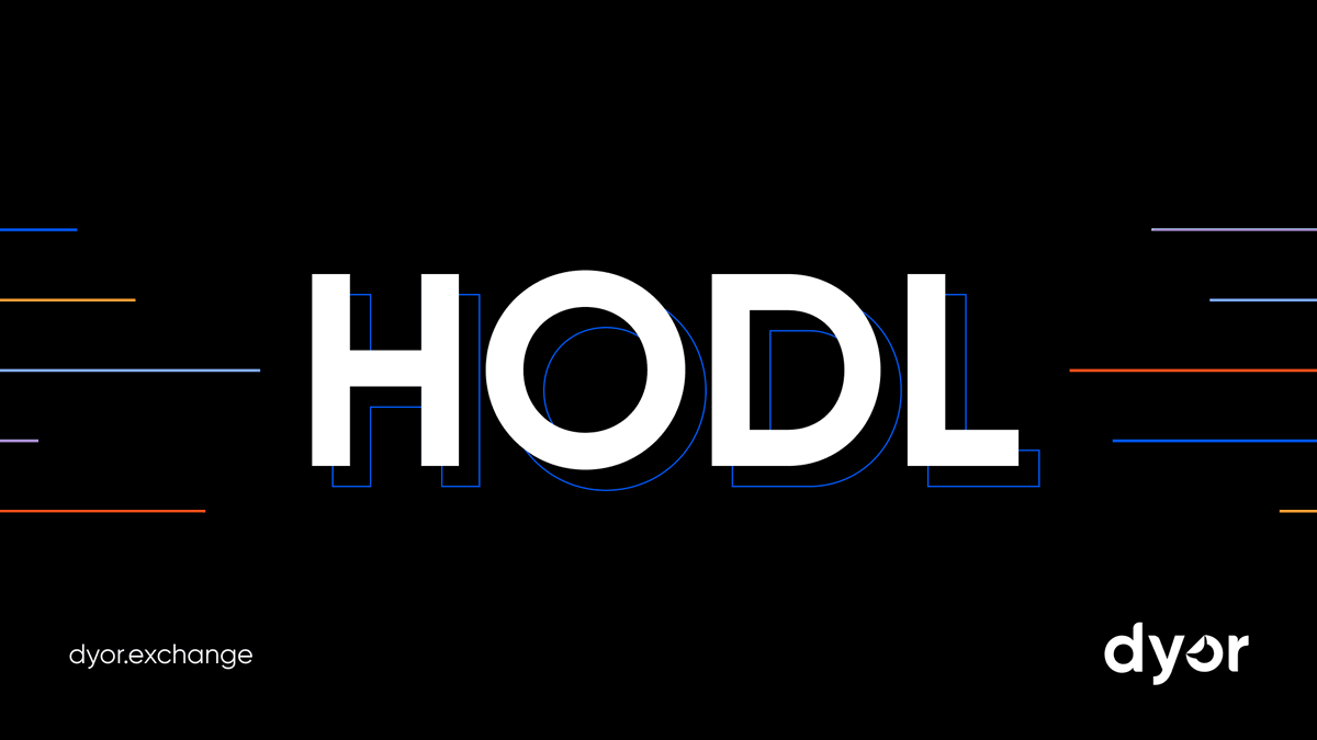 Can you finish this sentence? 👇

If you can't HODL,  __________.