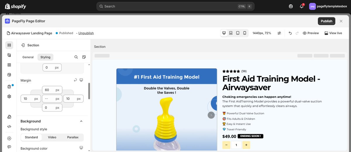 New Shopify high-converting pagefly templates coming... wanna to buy? stay with me!!

#shopify #pagefly