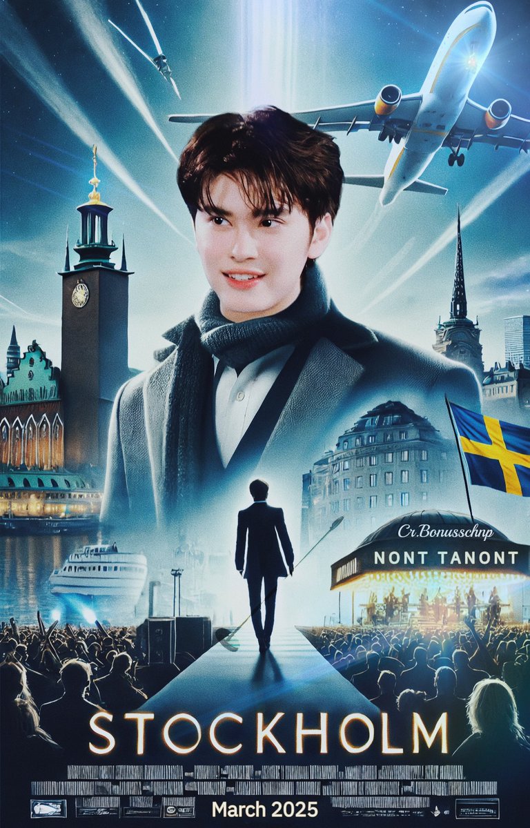 Bonusschnp's tweet photo. The Wait is Over ❗️
เตรียมพบกับภาพยนตร์ฟอร์มยักษ์
“ TANONT LIVE IN STOCKHOLM”🇸🇪

🕶️Performer : @tanont916 
🖌️Producer :   @Bonusschnp 

🎤การเดินทางครั้งใหม่สู่สตอกโฮล์ม ที่ซึ่งบทเพลงของเขาไม่ใช่แค่เสียง แต่เป็นสะพานแห่งความสุขเชื่อมโยงหัวใจผู้คนเข้าด้วยกันอย่างมหัศจรรย์

#NONTTANONT #bnctntn 
#มีนามีนนท์LiveinStockholm