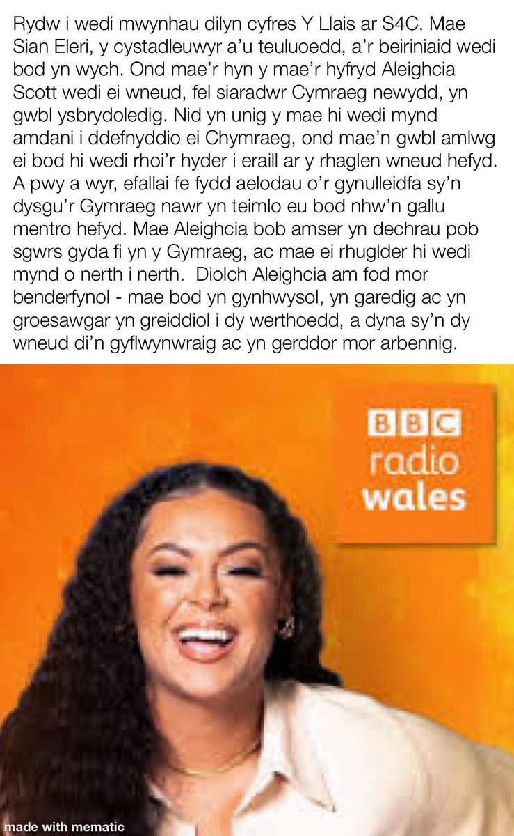 Rhuanedd Richards 🏴󠁧󠁢󠁷󠁬󠁳󠁿 tweet media