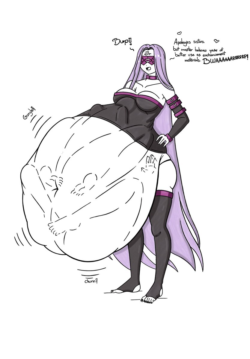 Commission: Medusa’s double meal.