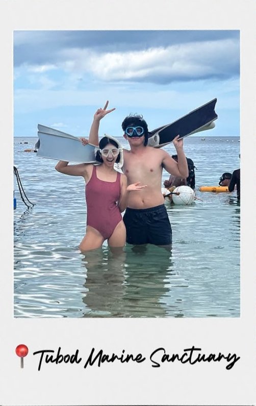 Besties #KaoriOinuma and Aljon in their Siquijor getaway with #ItsOkToNotBeOKPH cast.

#PBBOtso #TeamRise

📷 from Alyssa Muhlach's IG post