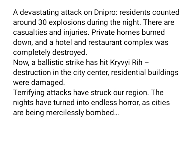 nikj2016's tweet photo. #DniproUnderAttack #KryvyiRihStrike #StopTheTerror #SaveUkraine #EndTheWar
#turntoGod #Dnipropetrovskregion https://t.co/zhOTyXwLjO