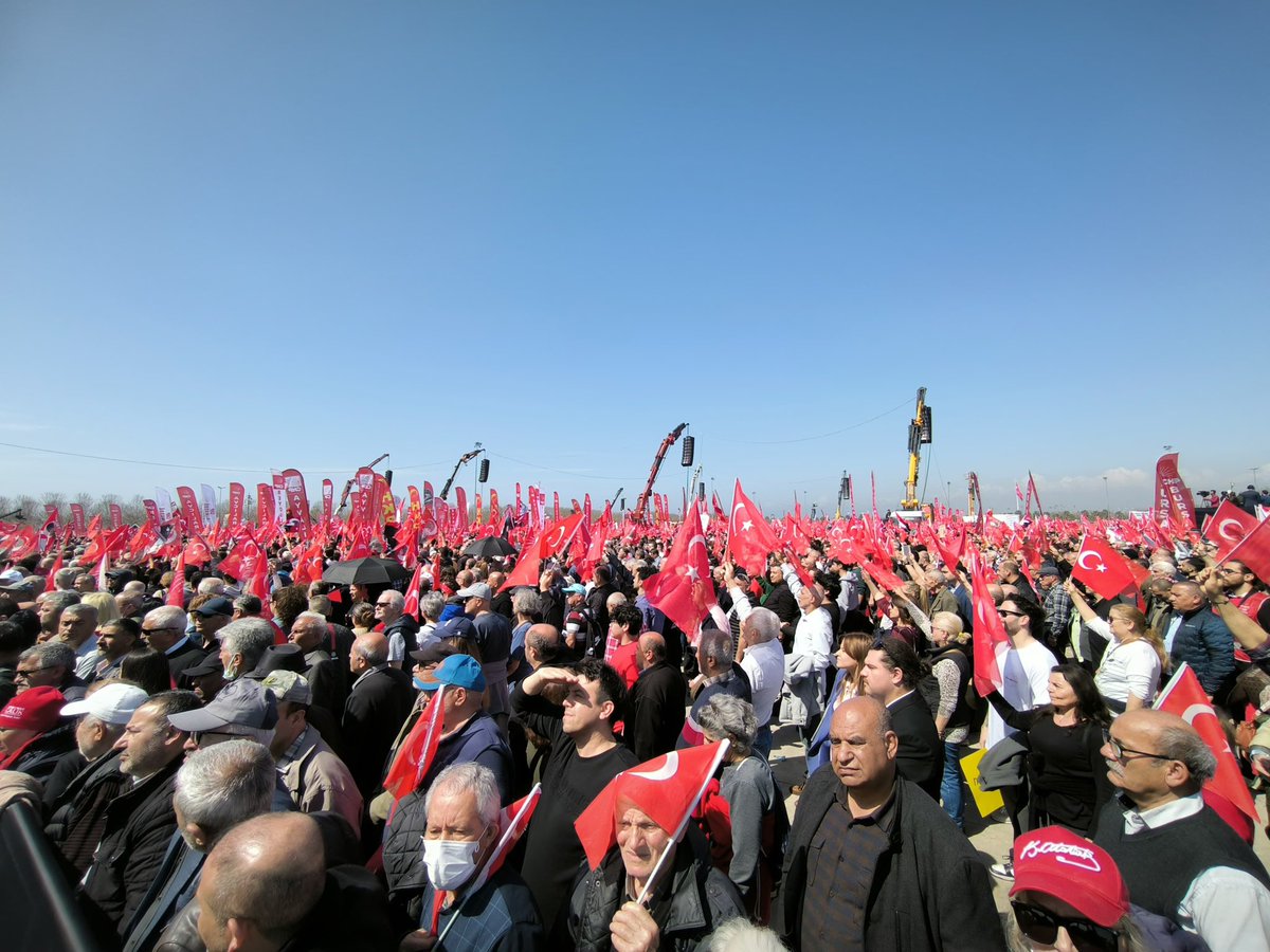 Hak, hukuk, adalet, özgürlük ve halkın iradesi için milyonlar ile birlikte Maltepe Miting Alanındaydık.

#İmamoğluMilleteEmanet