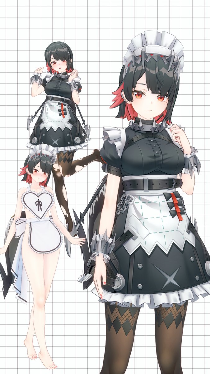 #コイカツ #绝区零  #ZenlessZoneZero #EllenJoe
コイカツ人物卡，重绘贴图77.艾莲·乔。换个系列画画贴图，换个心情。这是本月最后一个更新