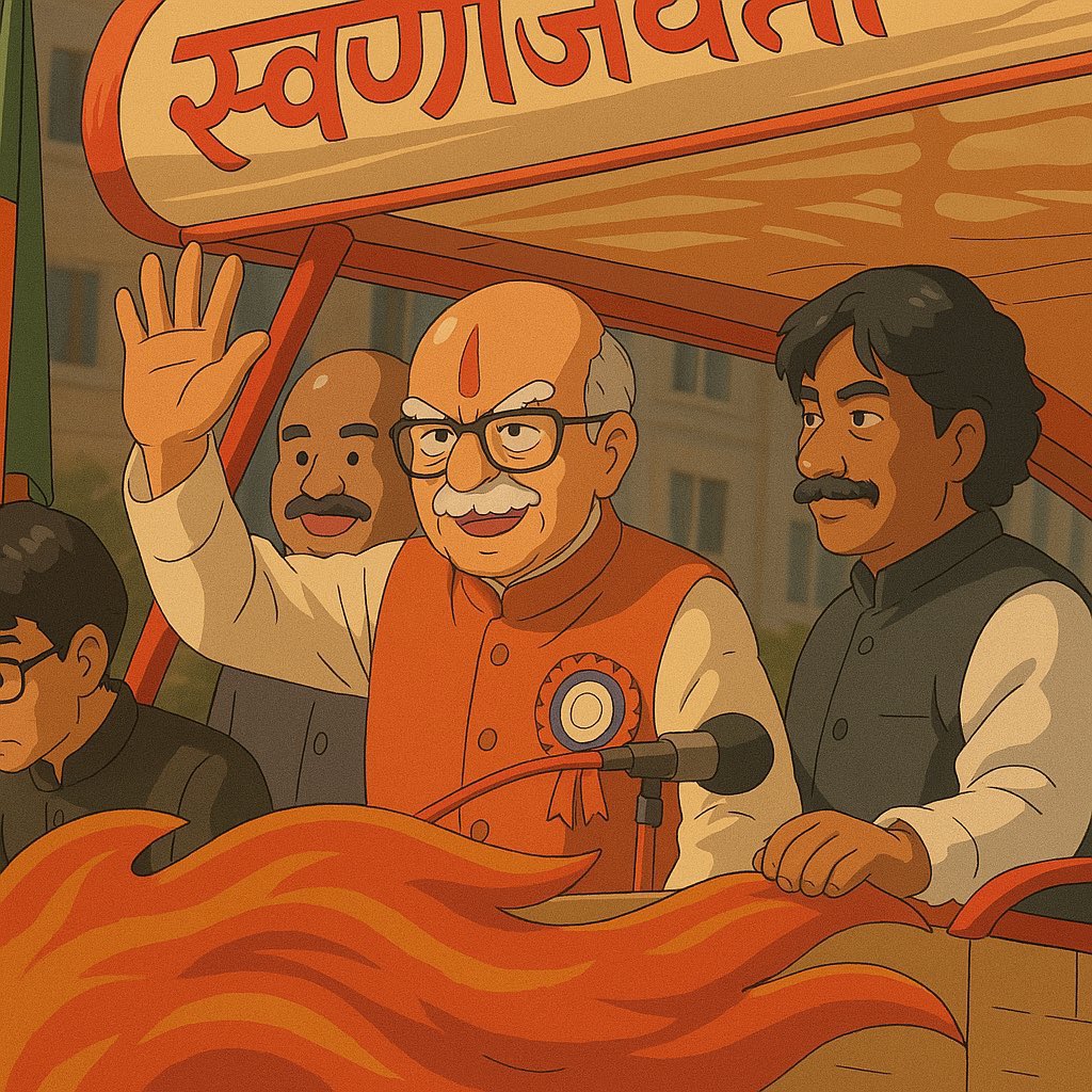 BJP4India's tweet image. सौगंध राम की खाते हैं, हम मंदिर वही बनाएंगे...

#Ghibli