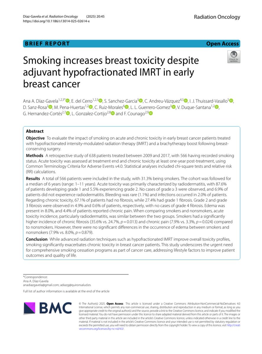 Ana Díaz Gavela (@nus_k) on Twitter photo Excited to share the results of our work: ro-journal.biomedcentral.com/articles/10.11…
Really proud to be part of this amazing team!!! Thanks to <a href="/EliaCerro/">Elia del Cerro</a> <a href="/UEuropea/">Universidad Europea</a> <a href="/QS_Madrid/">Hospital Universitario Quirónsalud Madrid</a> <a href="/platelet2011/">David Sanz Rosa</a> <a href="/fcounago/">Felipe Couñago PhD</a> and all co-authors for their support. Excited to share the results of our work: ro-journal.biomedcentral.com/articles/10.11…
Really proud to be part of this amazing team!!! Thanks to <a href="/EliaCerro/">Elia del Cerro</a> <a href="/UEuropea/">Universidad Europea</a> <a href="/QS_Madrid/">Hospital Universitario Quirónsalud Madrid</a> <a href="/platelet2011/">David Sanz Rosa</a> <a href="/fcounago/">Felipe Couñago PhD</a> and all co-authors for their support.