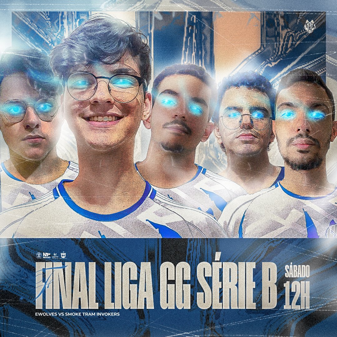 🔥 Dia de decisão na <a href="/LigaGG_/">Liga GG</a> Série B! 🔥

A matilha em ação! Vamos com tudo para mais um título? 🤔💪🏆

🕛 12:00 BR | 15:00 EU
🆚️ <a href="/smoketram/">Smoke Tram</a> Invokers 
📺 Assista ao vivo: twitch.tv/ligagg_

#GOWOL🐺 | #FOLLOWTHEPACK 🌙