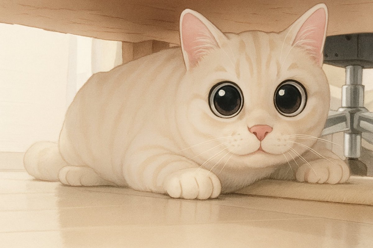 Solathacat's tweet photo. #ねこと暮らす 
#ジェネッタ
#猫のSola
#SolaとSolaBo
#ChatGPTで似顔絵描いてもらった https://t.co/inFcf2U4uu