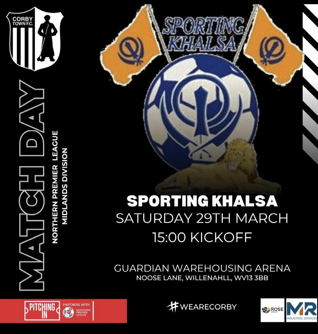 Chuck Middleton (@chuckmiddleton) on Twitter photo <a href="/corbytownfc/">Corby Town FC</a> travel to <a href="/SportingKhalsa/">Sporting Khalsa</a> in the <a href="/NorthernPremLge/">The Pitching In Northern Premier League</a> and hope to expand on the mid week victory over Lye. Updates here and on <a href="/CorbyRadio/">Corby Radio 96.3 FM</a> from 2pm with <a href="/Corbyradiosport/">Corby Sports News</a> <a href="/corbytownfc/">Corby Town FC</a> travel to <a href="/SportingKhalsa/">Sporting Khalsa</a> in the <a href="/NorthernPremLge/">The Pitching In Northern Premier League</a> and hope to expand on the mid week victory over Lye. Updates here and on <a href="/CorbyRadio/">Corby Radio 96.3 FM</a> from 2pm with <a href="/Corbyradiosport/">Corby Sports News</a>